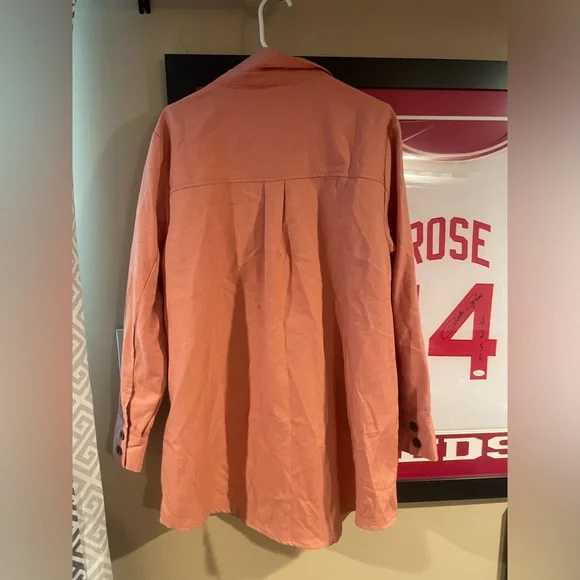 LulaRoe “Abigail” Shacket Button Up Top - Picture 11 of 12